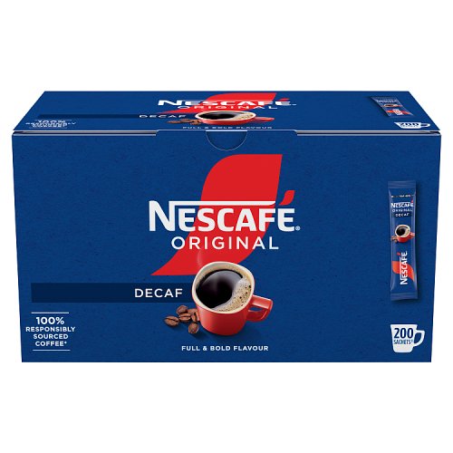 Nescafe Original Stick Pack Decaf 200s pack shot