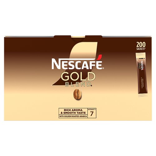 Nescafe Gold Blend Stick Pack 200s pack shot