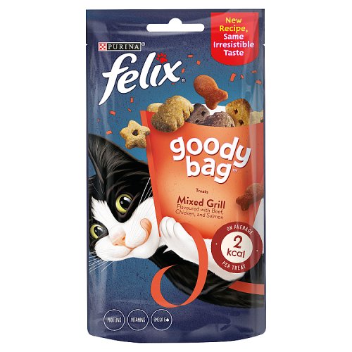 Felix Goody Bag Cat Treats Mixed Grill 60g pack shot