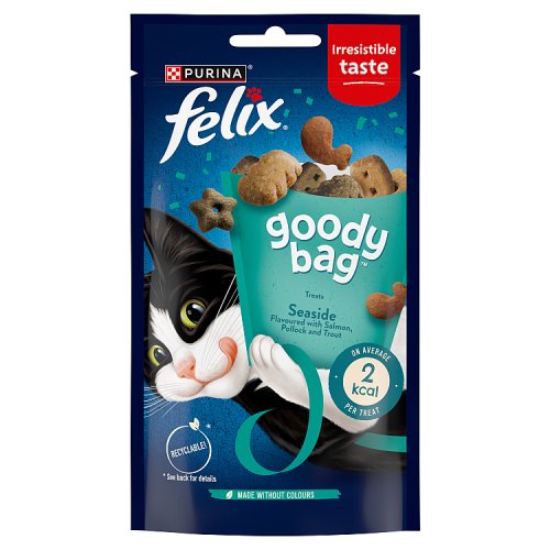 Felix Goody Bag Cat Treats Seaside 60g pack shot