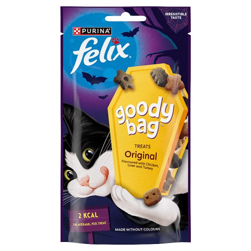 Felix Goody Bag Cat Treats OrigInal 60g pack shot