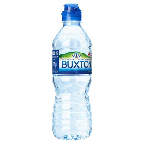 Buxton Mineral Water 500ml pack shot