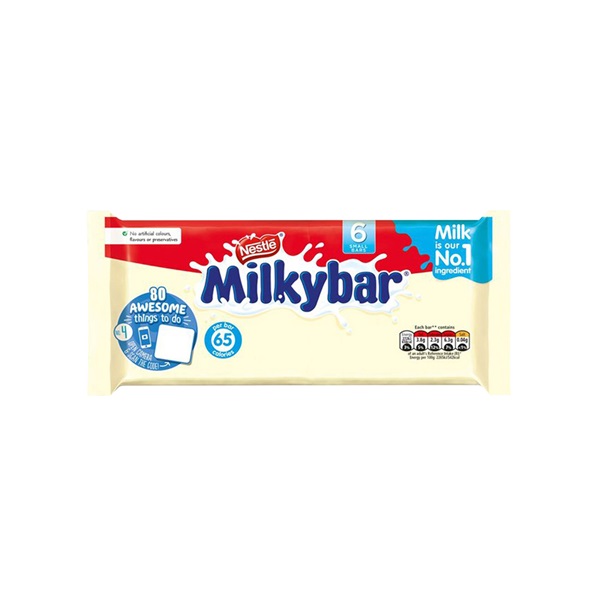 Milkybar Kid Bar 6pk (6 x 12g) pack shot