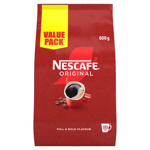 Nescafe Original Granules Refill 600g pack shot