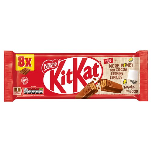 KitKat 4 Finger 8pk (8 x 41.5g) pack shot