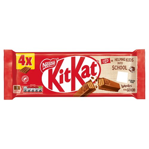 KitKat 4 Finger 4pk (4 x 41.5g) pack shot