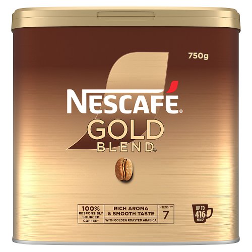 Nescafe Gold Blend Tin 750g pack shot