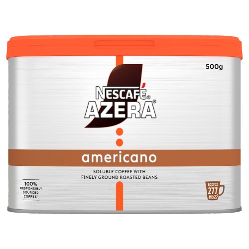 Nescafe Azera Americano Tin 500g pack shot