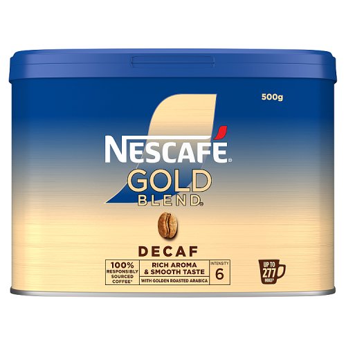 Nescafe Gold Blend Decaf 500g pack shot