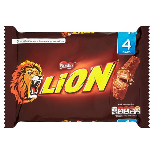 Lion Bar Milk 4pk (4 x 42g) pack shot