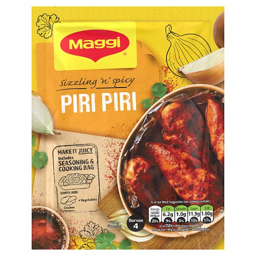 Maggoi Juicy Smoky Piri Piri Chicken 27g pack shot