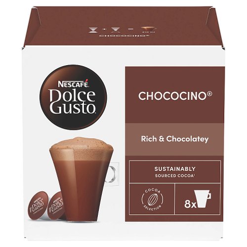 Nescafe Dolce Gusto Chococino 16s 256g (B) pack shot