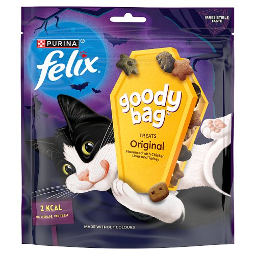 Felix Goody Bag Cat Treats Maxi Pack OrigInal 200g pack shot