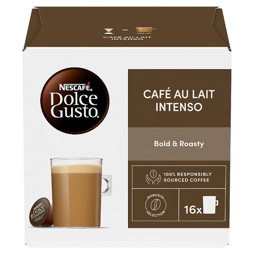 Nescafe Dolce Gusto Cafe Au Lait Intenso 16s 160g (B) pack shot