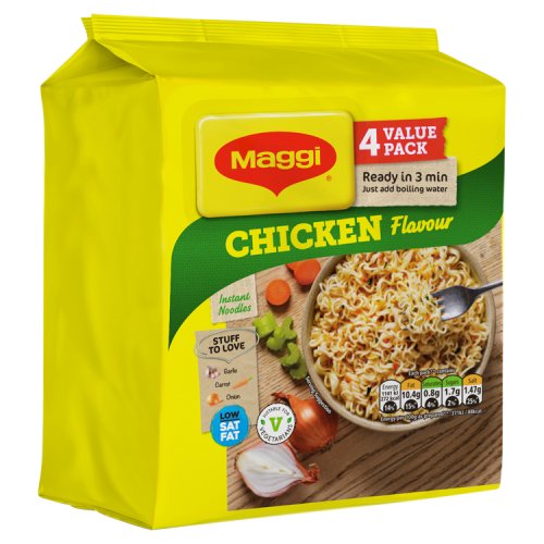 Maggi Instant Noodles Chicken 4pk (4 x 59g) pack shot