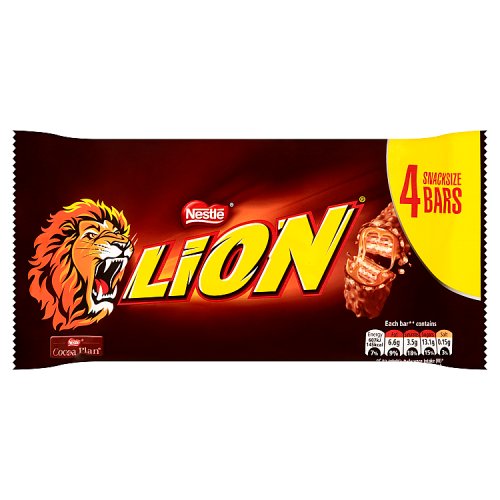 Lion Milk Chocolate Bar 4pk (4 x 30g) pack shot