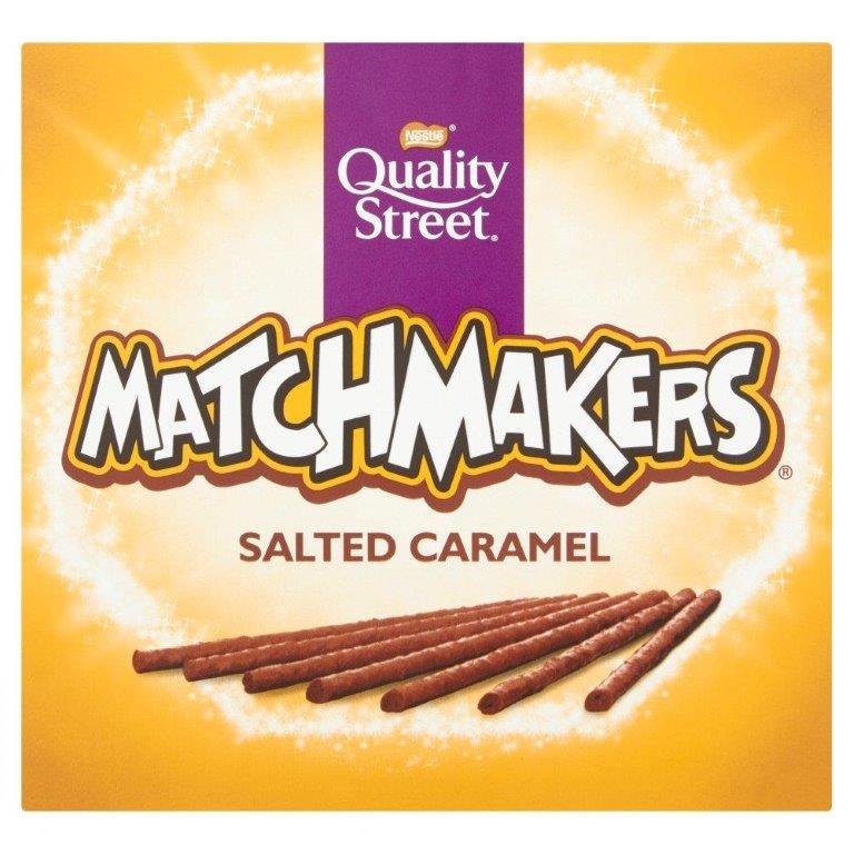 Quality Street Matchmakers Salted Caramel 120g pack shot