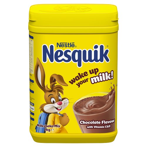 Nesquik Milkshake Chocolate Tub 1kg pack shot