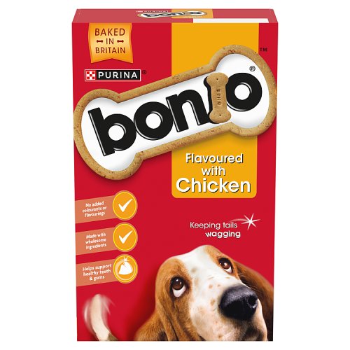 Bonio Dog Biscuit Chicken 1.2kg pack shot
