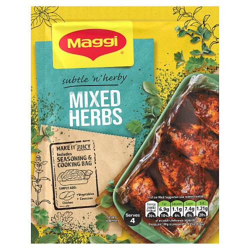 Maggi Juicy Herb Chicken 30g pack shot