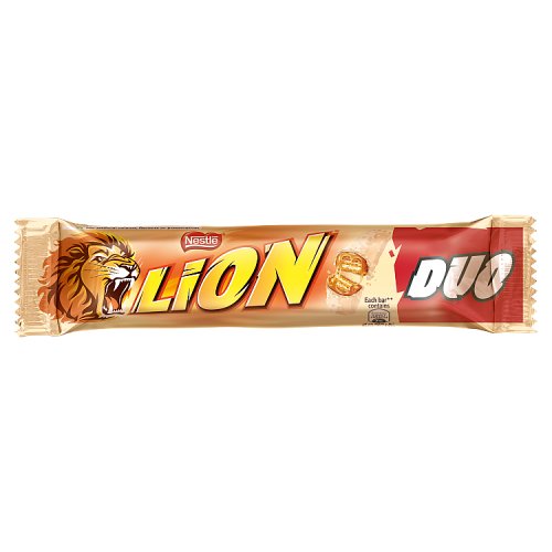 Lion Bar Duo White 60g pack shot