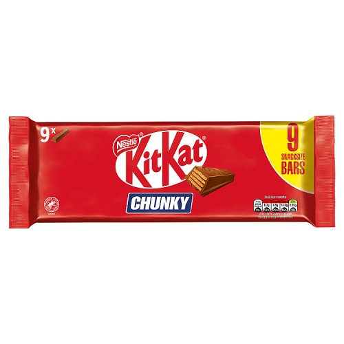 KitKat F1 Chunky Milk 9pk (9 x 32g) pack shot