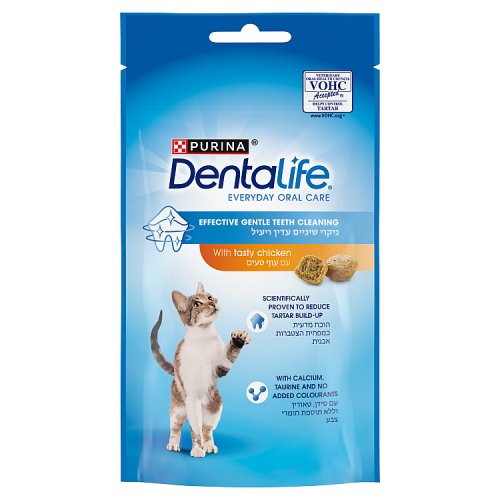Dentalife Chicken Dental Cat Treats 40g pack shot