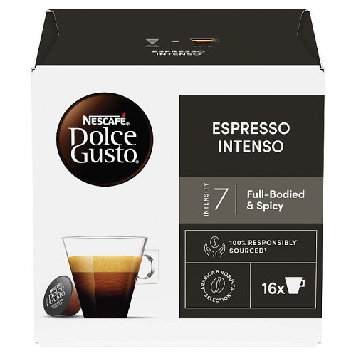 Nescafe Dolce Gusto Espresso Intenso 16s 112g (B) pack shot