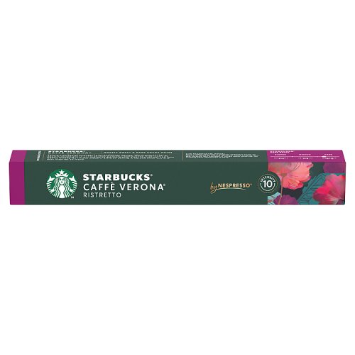 Starbucks Nespresso Cafe Verona 10s 55g pack shot