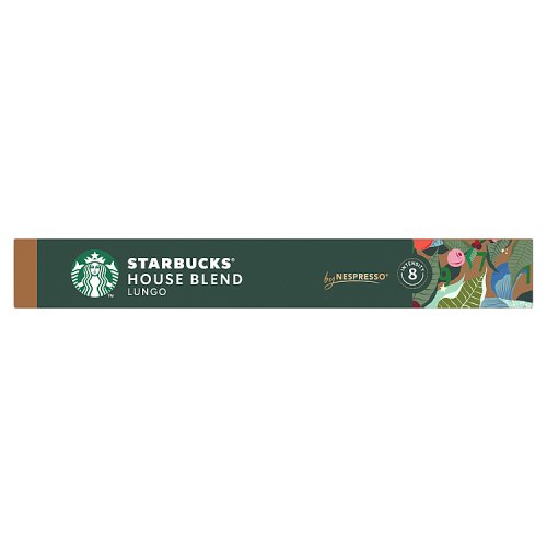 Starbucks Nespresso House Blend 10s 57g pack shot