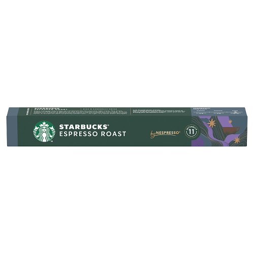 Starbucks Nespresso Dark Espresso Roast 10s 57g pack shot