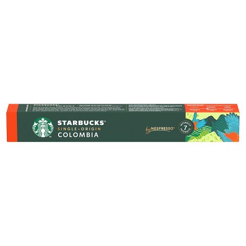Starbucks Nespresso Columbia Medium Roast 10s 57g pack shot