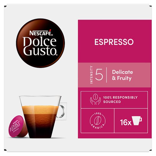Nescafe Dolce Gusto Espresso 16s 88g pack shot