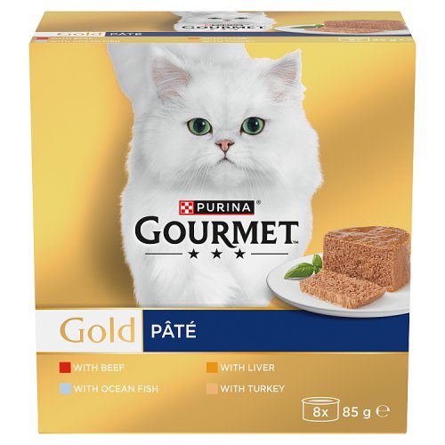 Gourmet Gold Pate Tins (8 x 85g) pack shot