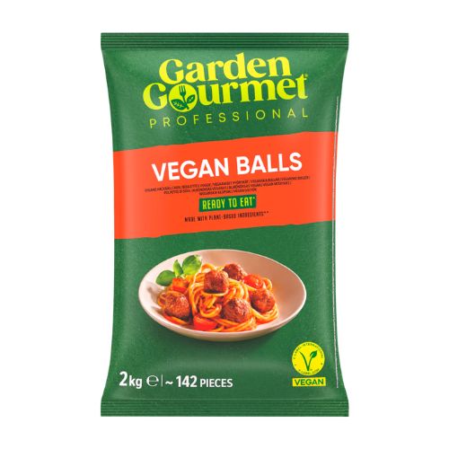 Garden Gourmet Vegan Meatballs 2kg pack shot