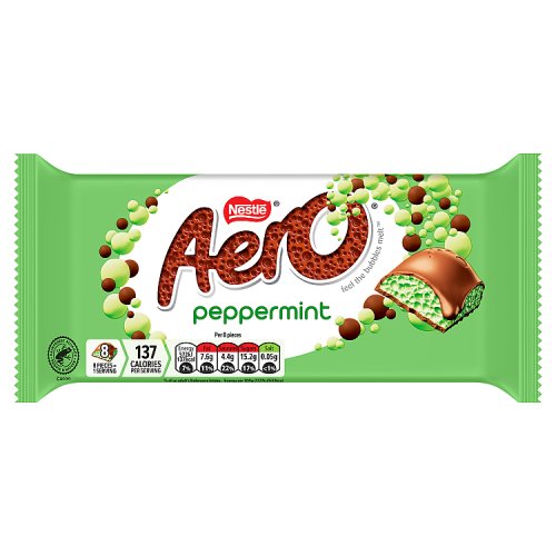 Aero Block Peppermint 90g pack shot
