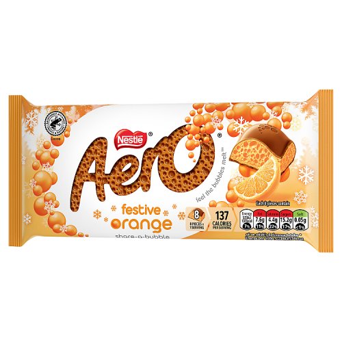 Aero Block Festive Orange 90g pack shot