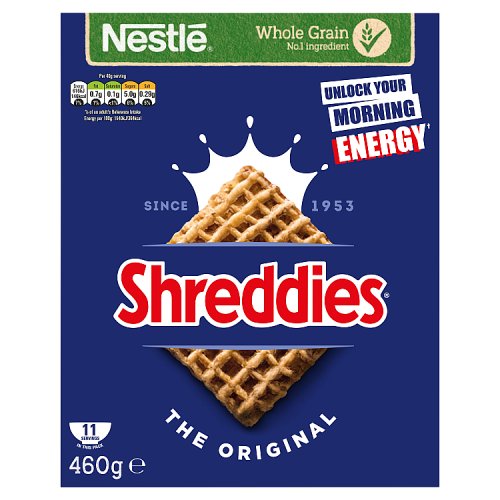 Shreddies The Original Cereals 460g pack shot