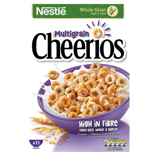 Nestle Cheerios Multigrain (14 x 390g) pack shot