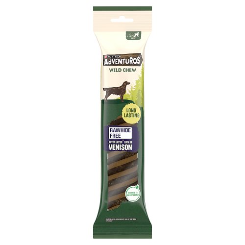 Adventuros Dog Treats Large Wild Dog Chew 200g pack shot