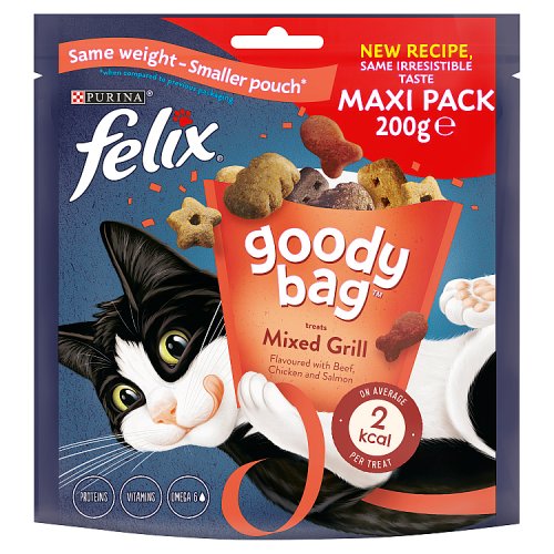 Felix Goody Bag Mixed Grill 200g pack shot
