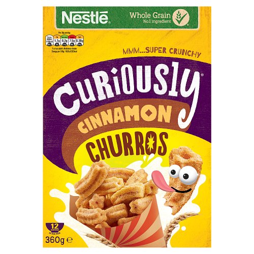 Curiously Cinnamon Churros 360g pack shot