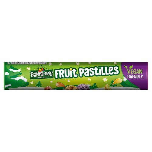 Rowntrees Fruit Pastilles Giant Tube 115g (Vegan) pack shot