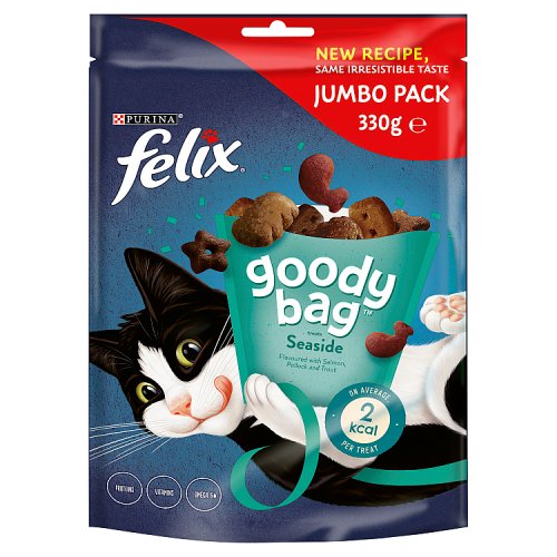 Felix Goody Bag Treats Seaside 330g pack shot