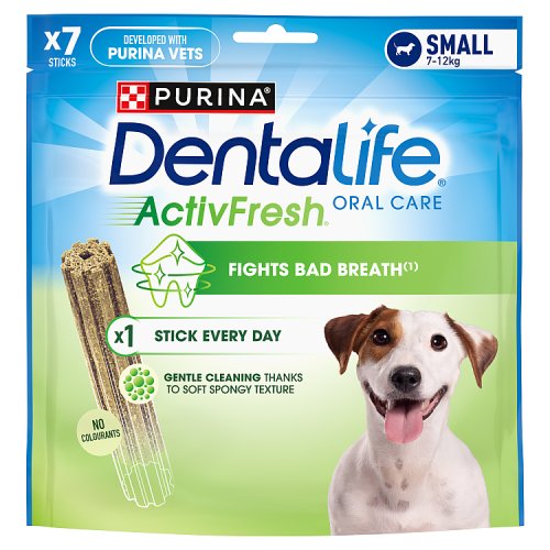 Dentalife ActivFresh Daily Oral Care Small 7-12kg 115g pack shot