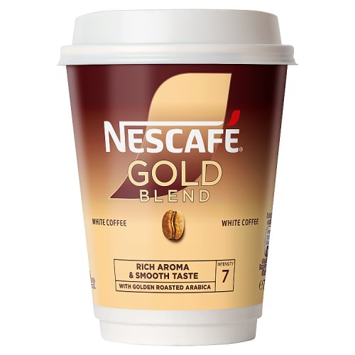 Nescafe & Go White Coffee 12oz (FP) pack shot