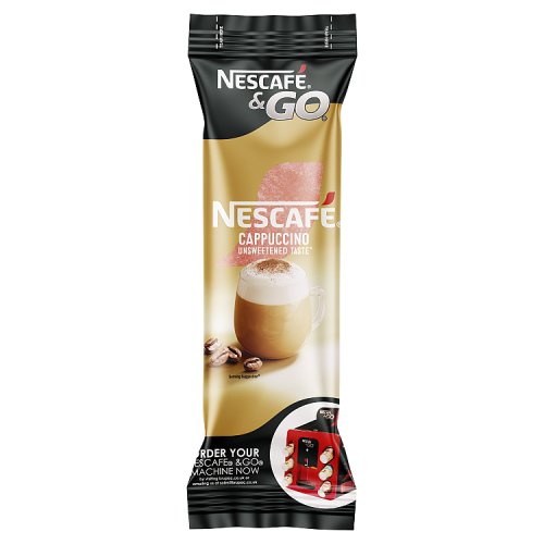 Nescafe & Go Cappuccino 12oz pack shot