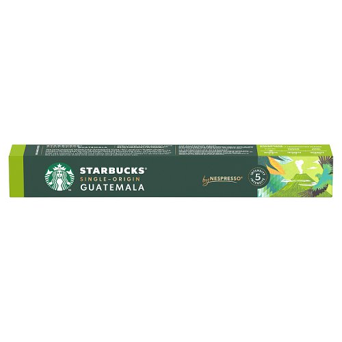 Starbucks Nespresso Single Origin Guatemala 10s 57g pack shot