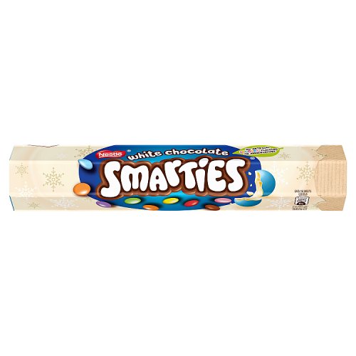 Smarties Giant Tube White 120g pack shot