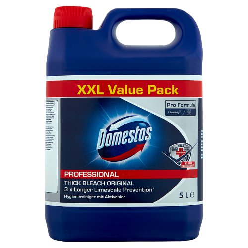 Domestos Bleach Blue Original 5Ltr pack shot